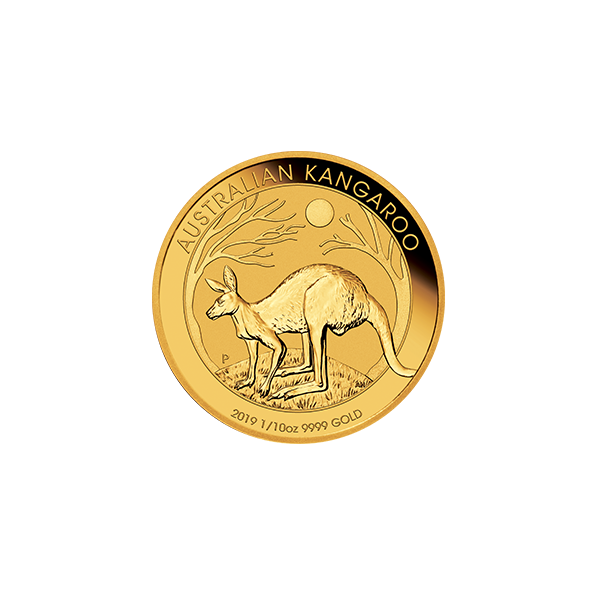 Picture of 2019 1/10 oz Australian Gold Kangaroo