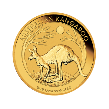 Picture of 2019 1/2 oz Australian Gold Kangaroo