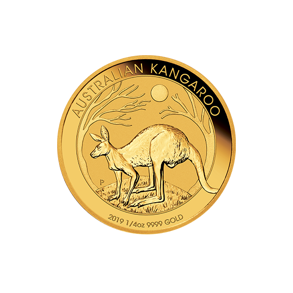 Picture of 2019 1/4 oz Australian Gold Kangaroo