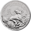 Picture of 2020 1 oz Silver Royal Mint Lunar Rat