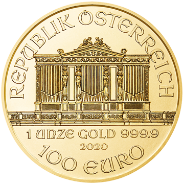 Picture of 2020 1 oz Austrian Gold Philharmonic