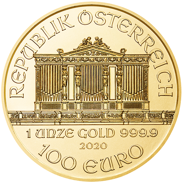 Picture of 2020 1 oz Austrian Gold Philharmonic