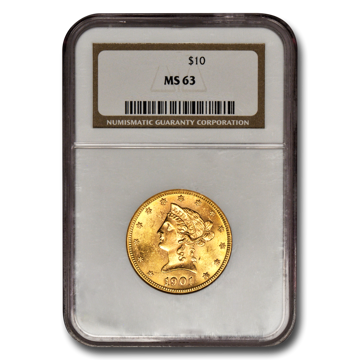 Picture of 1884S $10 Liberty Gold Coin MS63