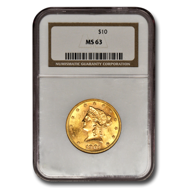 Picture of 1903S $10 Liberty Gold Coin MS63